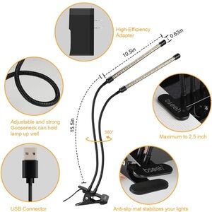 Indoor Adjustable Grow Light for Indoor Plants